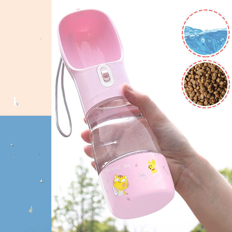Portable Dog Water Bottle-Hydrate Your Pup On-the-Go!
