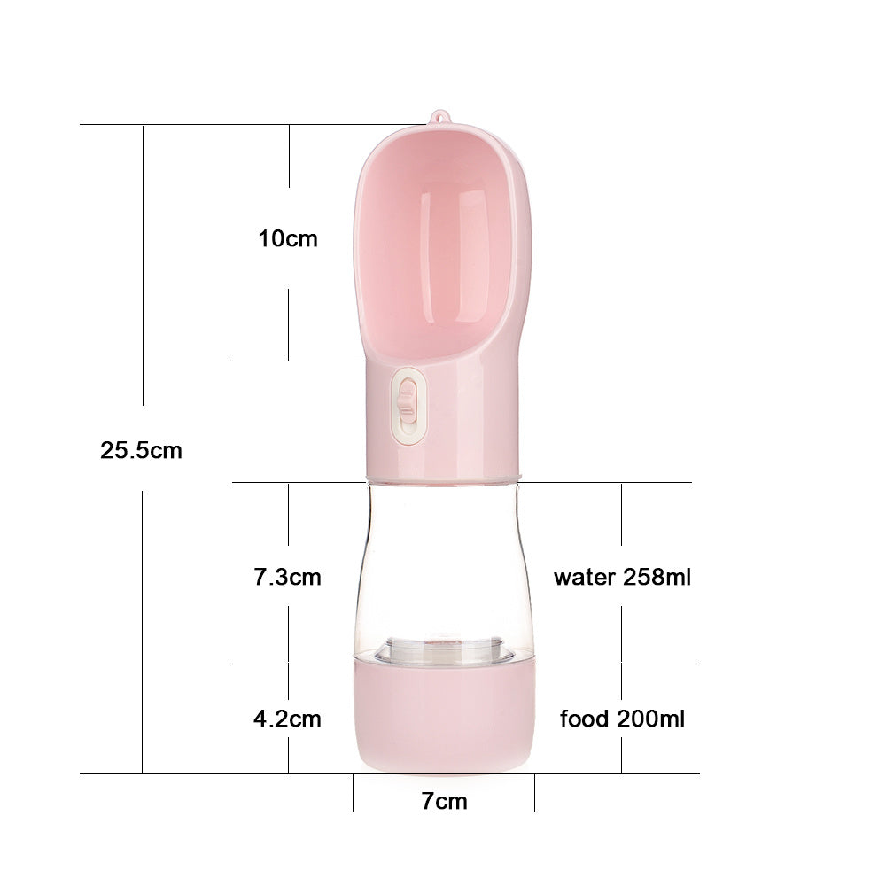 Portable Dog Water Bottle-Hydrate Your Pup On-the-Go!