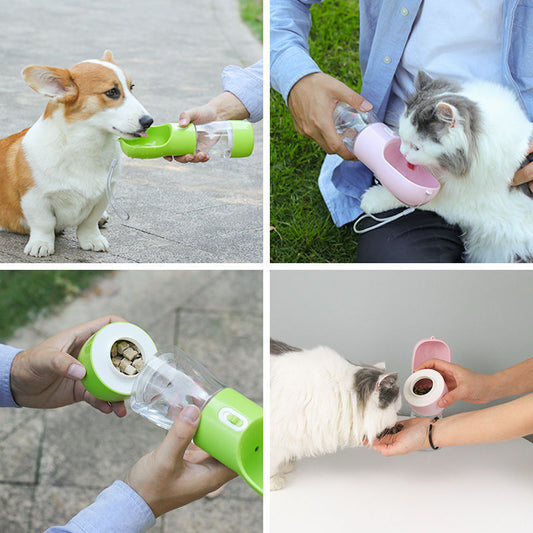 Portable Dog Water Bottle-Hydrate Your Pup On-the-Go!