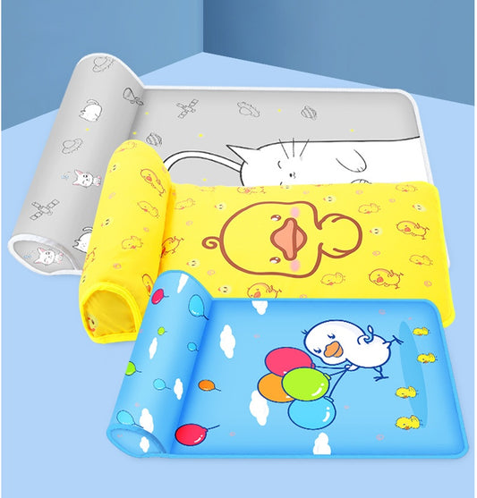 Cooling Dog & Cat mat: Breathable, Washable, Ice-Ready Comfort!